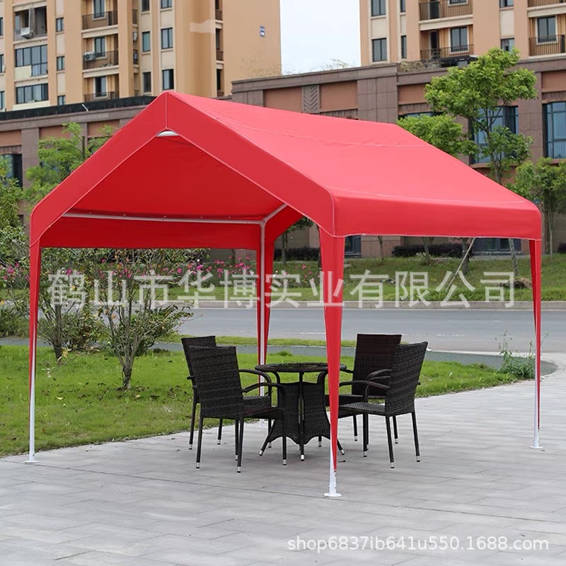 Outdoor Market Tent Sunscreen and Rain-Proof Special Shed Four-Leg Mobile Stall Night Market Tent Hot Sale Parking Shed Household