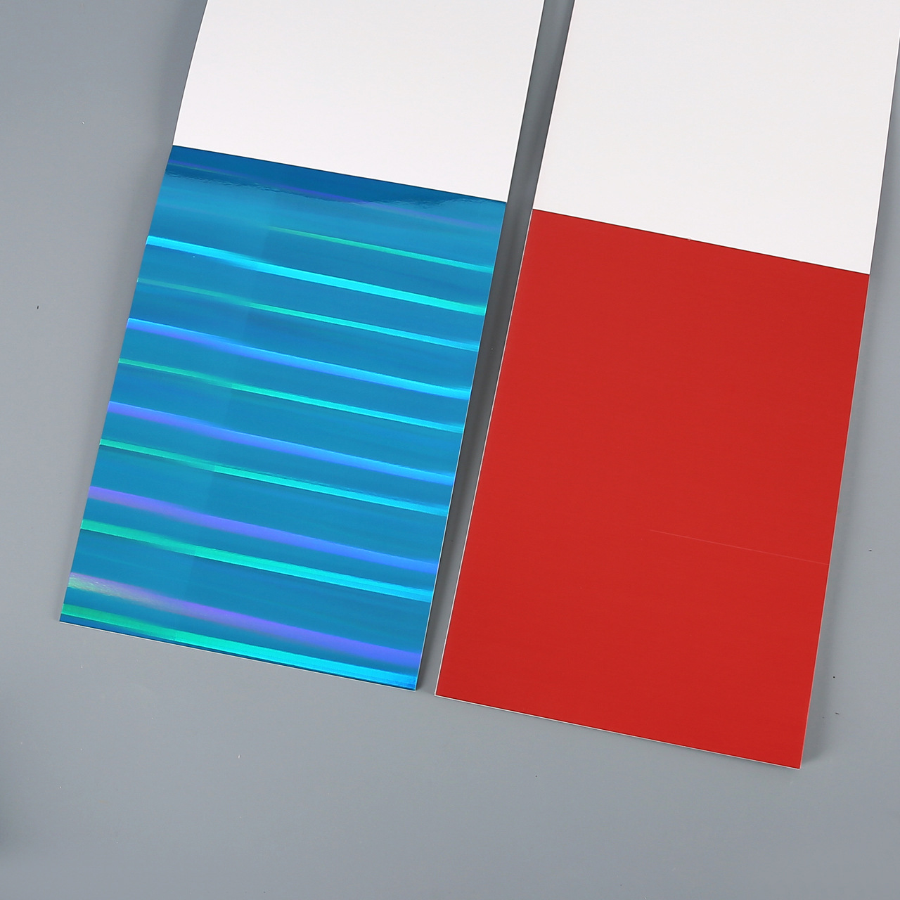 250克斜纹光柱银条纹金银a4彩色反光纸背景纸镭射卡纸定制批发