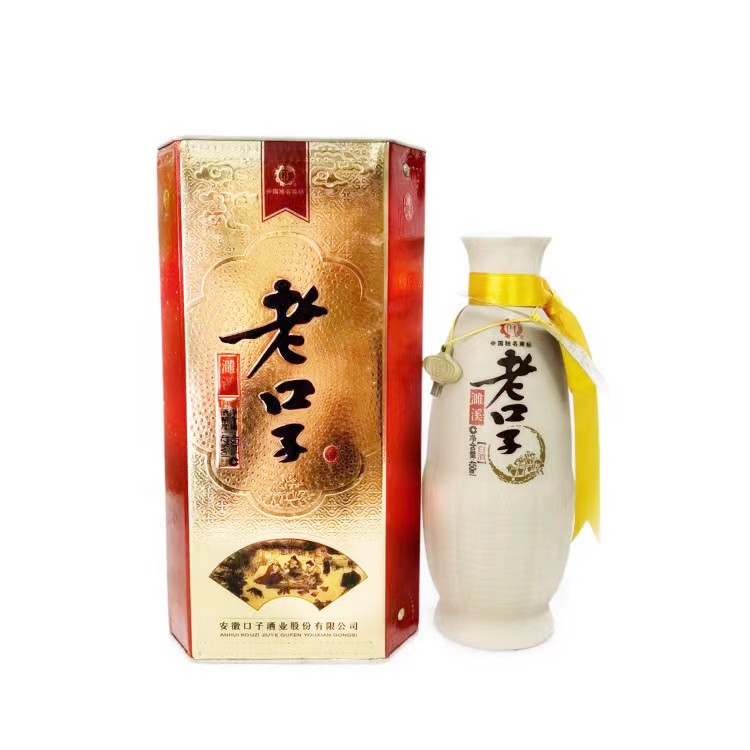 口子酒白酒 42度2012年老口子白酒 纯粮食兼香型白酒 450ml 白酒