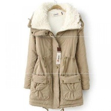 Winter Ladies Long Jacket Coat Jackets Warm Women Coats1