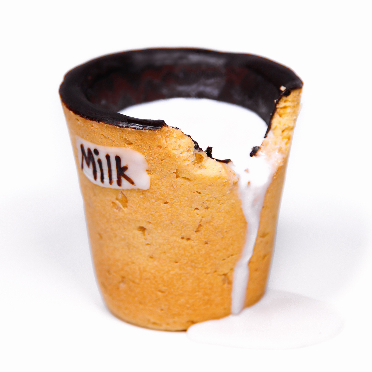 可以吃的杯子巧克力燕麦曲奇牛奶杯咖啡杯网红创意零食送女友礼物