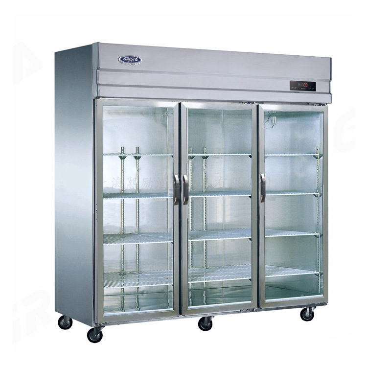 商用三门陈列柜 星星三大玻璃展示柜 sg1.