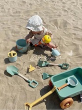 T韩国ins儿童手拉车挖沙玩具推车玩沙套装海边男女孩戏水沙滩桶