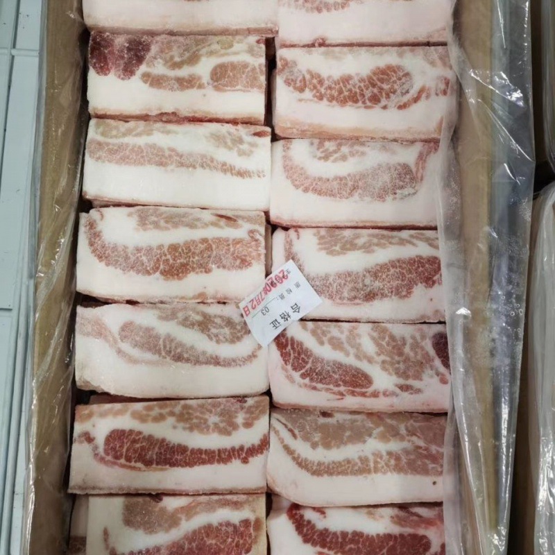 把子肉新鲜冷冻猪肉块扣肉大肉块带皮槽头肉块大肉面整箱19斤包邮