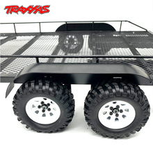 TRX4 KM2 D90 scx10 1/8 1/10双轴金属拖车 攀爬车用平板拖车通用