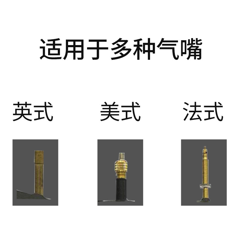打气筒气线批发气针球针新式防冻气管英法美气嘴配置单车骑行配件