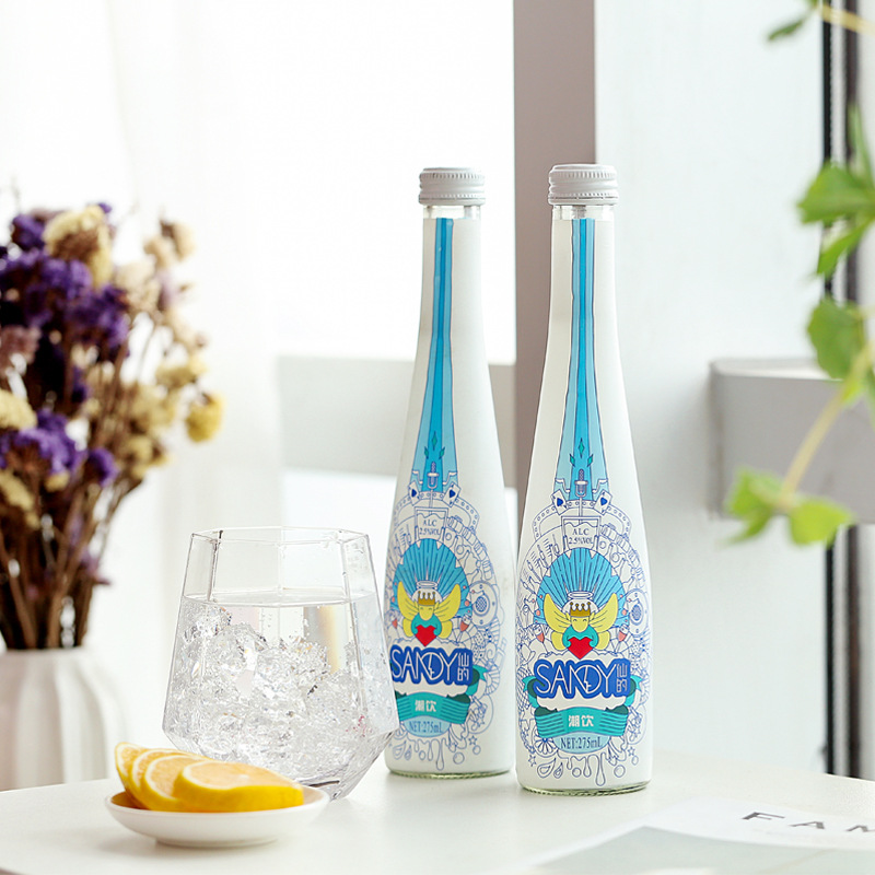 仙的潮饮气泡酒低度果酒聚会夜场嗨吧酒275ml24瓶箱批发招商