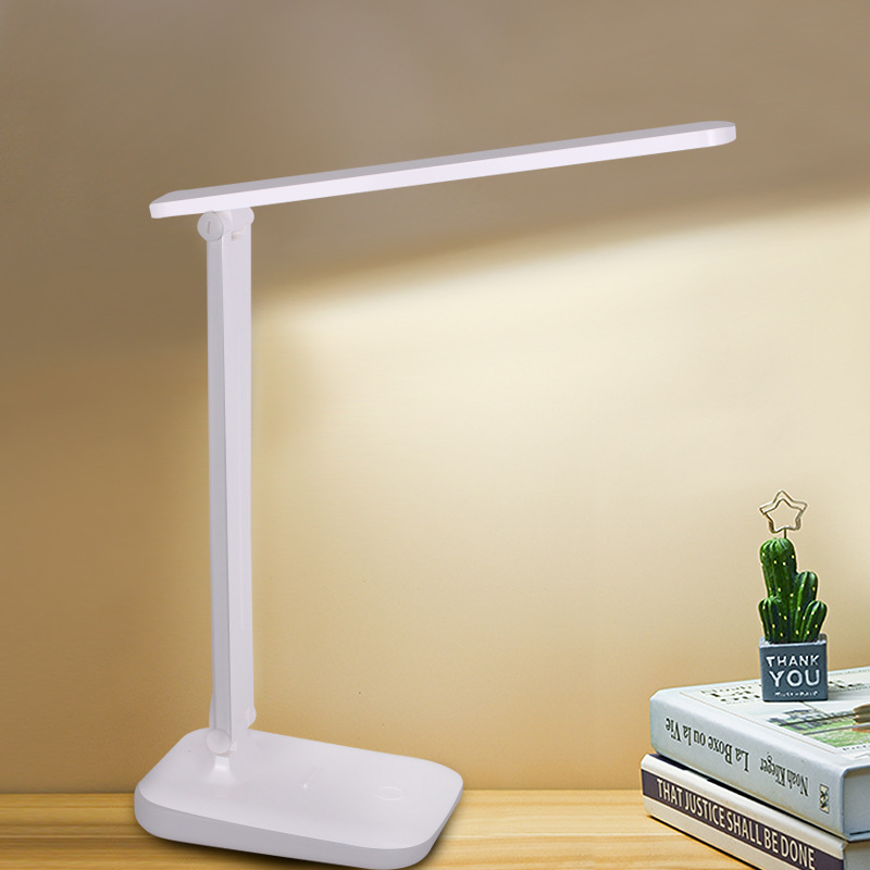 2023 New USB Rechargeable Desk Lamp Led Learning Touch Pen Holder Student Children's Desk Reading Bedside Lamp Wholesale
