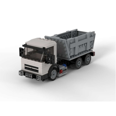 moc-36704 迷你自卸卡车 电子图纸 拼插积木 132片-阿里巴巴