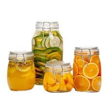 泡菜坛子密封罐玻璃食品级瓶子柠檬蜂蜜罐咸菜罐泡酒家用储物代发