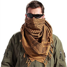 Cotton Scarf Men Military Shemagh Tactical Desert Keffi跨境