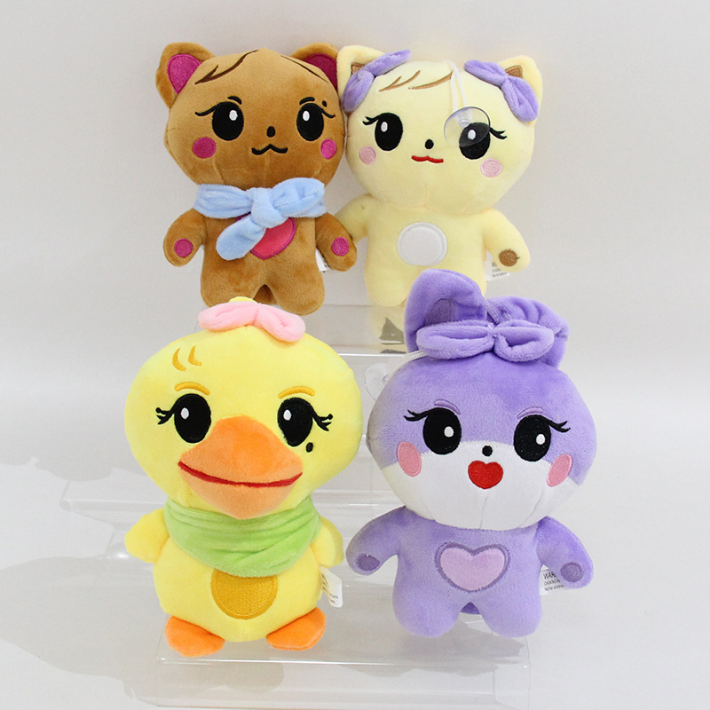 抖音同款 粉墨明星同款世巡应援演唱会周边可爱玩偶公仔毛绒玩具