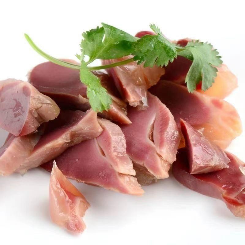 新鲜鸭胗鸭肫冷冻生鲜1kg/袋 批发商用散养大鸭胗 卤菜烧烤食材