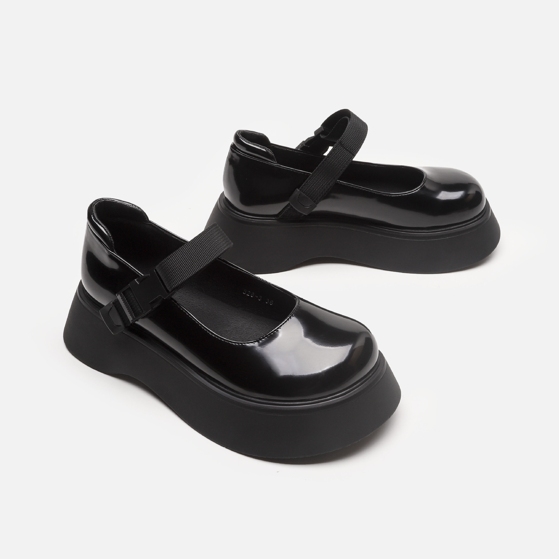 ppp恶童甜心厚底玛丽珍鞋日系jk软妹圆头娃娃鞋复古大头小皮鞋女