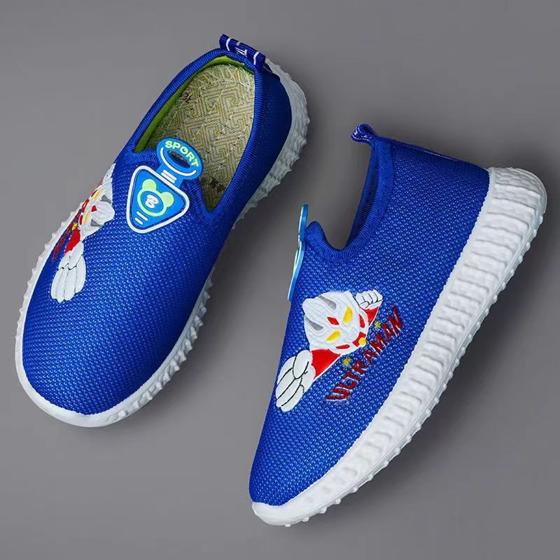 Autumn Children's Shoes 2023 New Boys and Girls Thick Bottom Wear-Resistant Sneaker Soft Bottom Skateboard Shoes Non-Slip Toddler Shoes for Baby