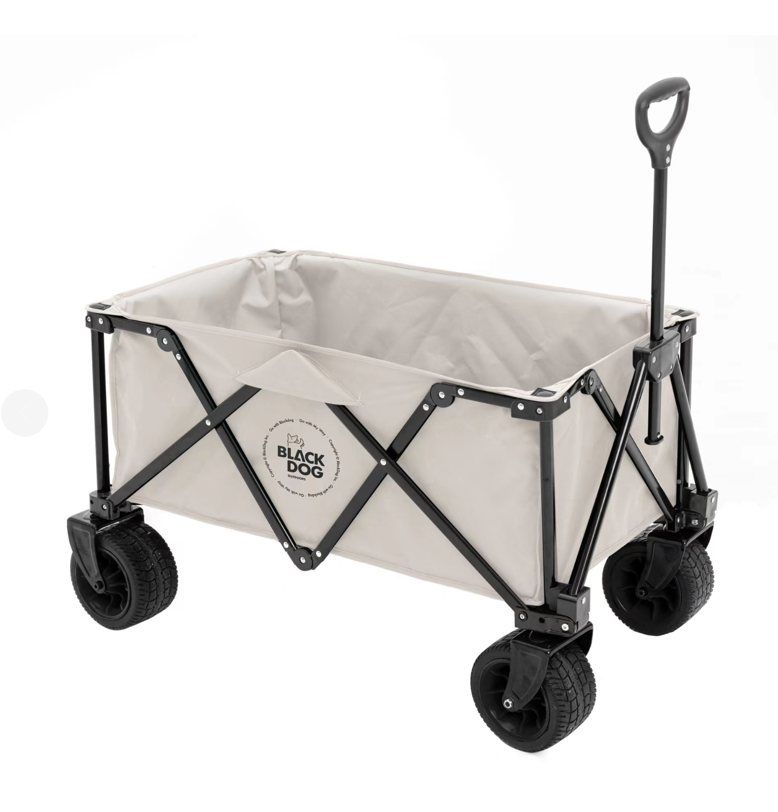 【新款】blackdog黑狗户外露营折叠小推车便携式露营野餐