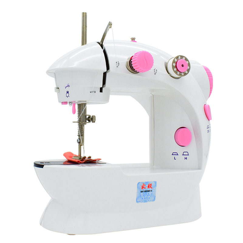 家毅202缝纫机家用电动小型手持迷你多功能全自动台式微型缝纫机