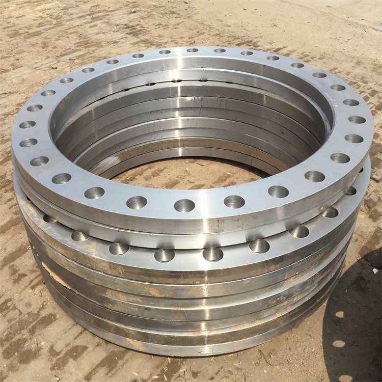 新标带颈平焊高压焊接碳钢大口径法兰片锻造法兰盘盲板10斤法兰盖
