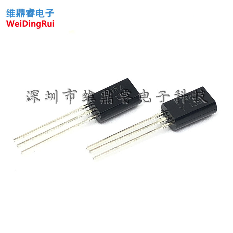 全新 2sc2482y to-92l插件功率三极管 印字c2482 放大晶体管