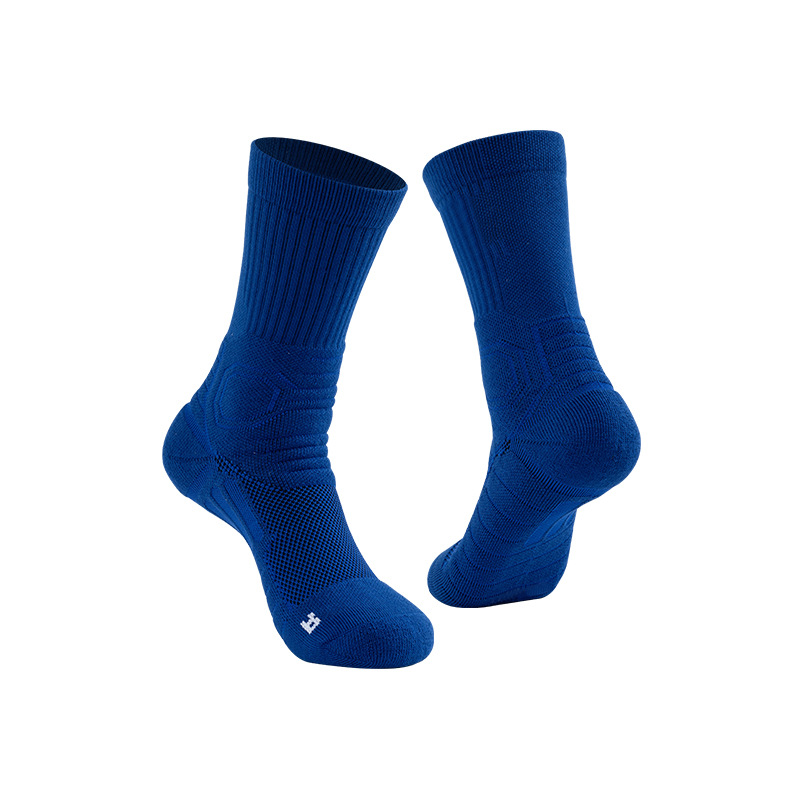 Practical Professional Basketball Socks Towel Bottom Knee-High Sports Socks Elite Men's Long High-Top High-Top Training Soccer Socks