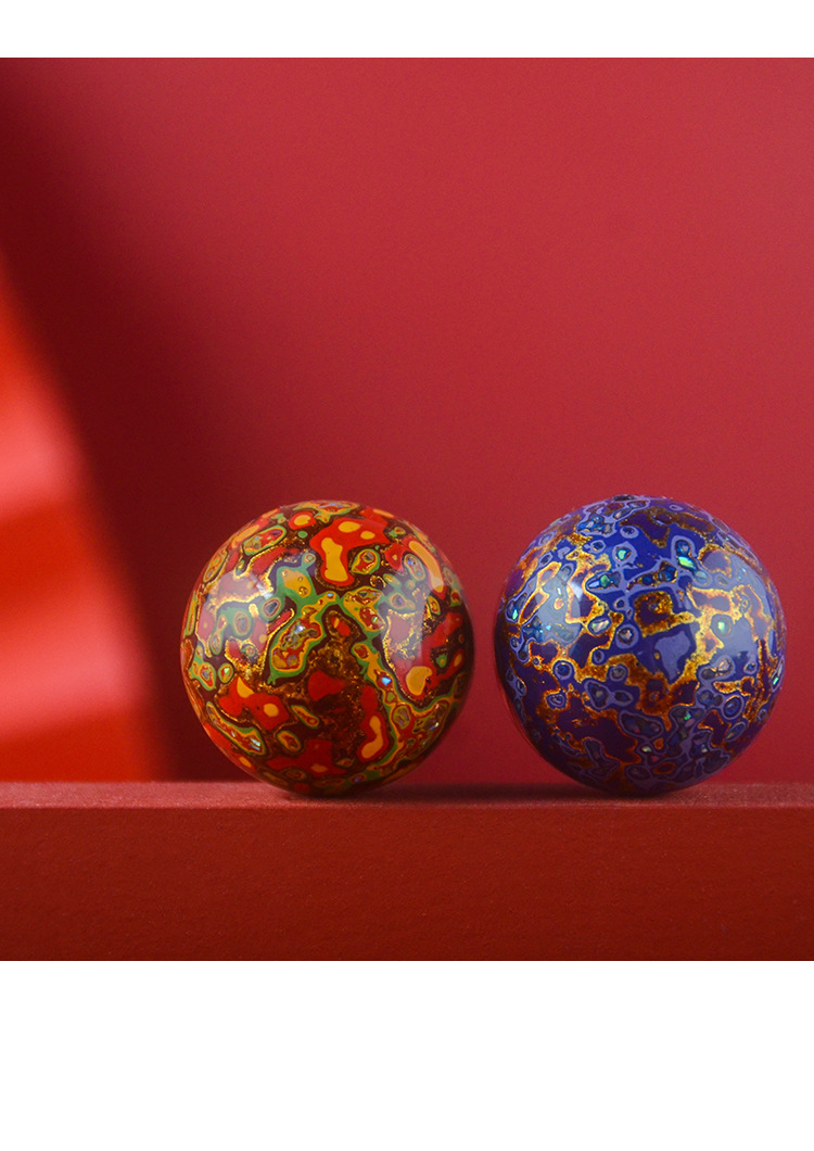 大漆单珠散珠配珠3.0尺寸中国风手串非遗传统工艺螺钿福州漆器