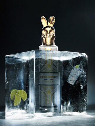 恶魔兔子白色伏特加700ml*1瓶