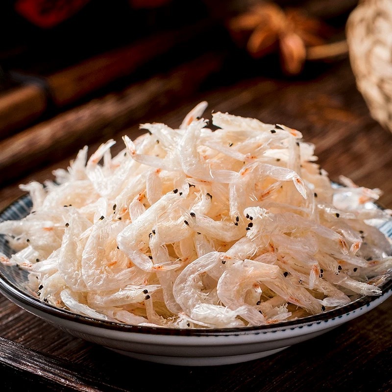 淡干虾皮500克无盐袋装厂家直销新鲜即食补钙中虾米水产干货批发