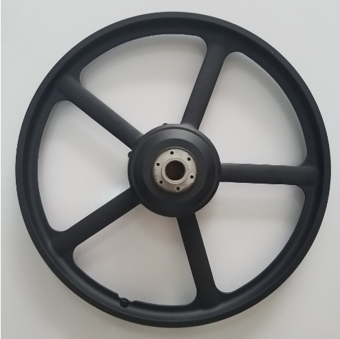 厂家批发20寸五刀镁合金锂电一体轮组助力车轮毂电动车电机后轮