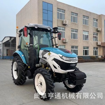 大型轮式拖拉机农田耕地开沟除草拖拉机四驱50马力拖拉机-阿里巴巴