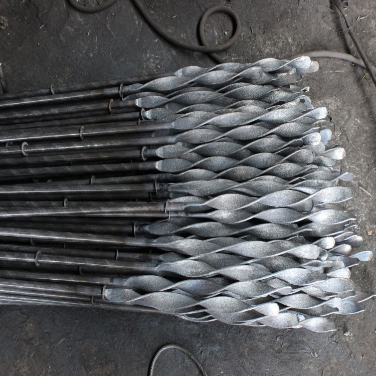 镀锌麻花锚杆现货 矿山巷道支护圆钢麻花式锚杆 煤矿用麻花锚杆