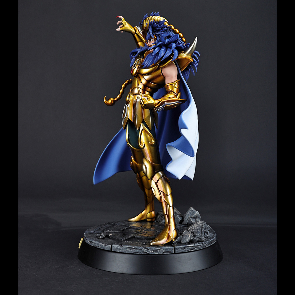 三雷gk 工厂黄金圣斗士星矢 圣衣蓝色 天蝎座gk手办模型