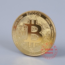美国金币Bitcoin比特纪念币比特b外国硬币虚拟硬币会销保