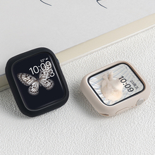 适用苹果applewatch8手表iwatch7se表壳65代s6保护壳硅胶软壳边框