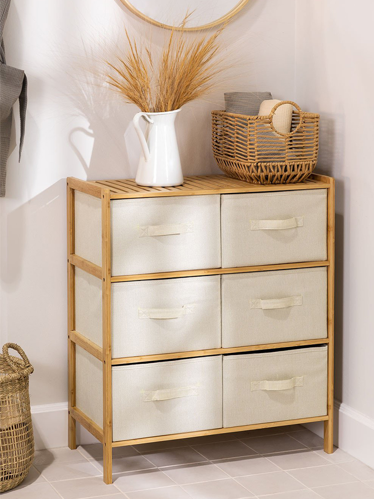 2yk一物一家储物置物布艺抽屉式收纳柜子省空间收纳柜儿童衣服家