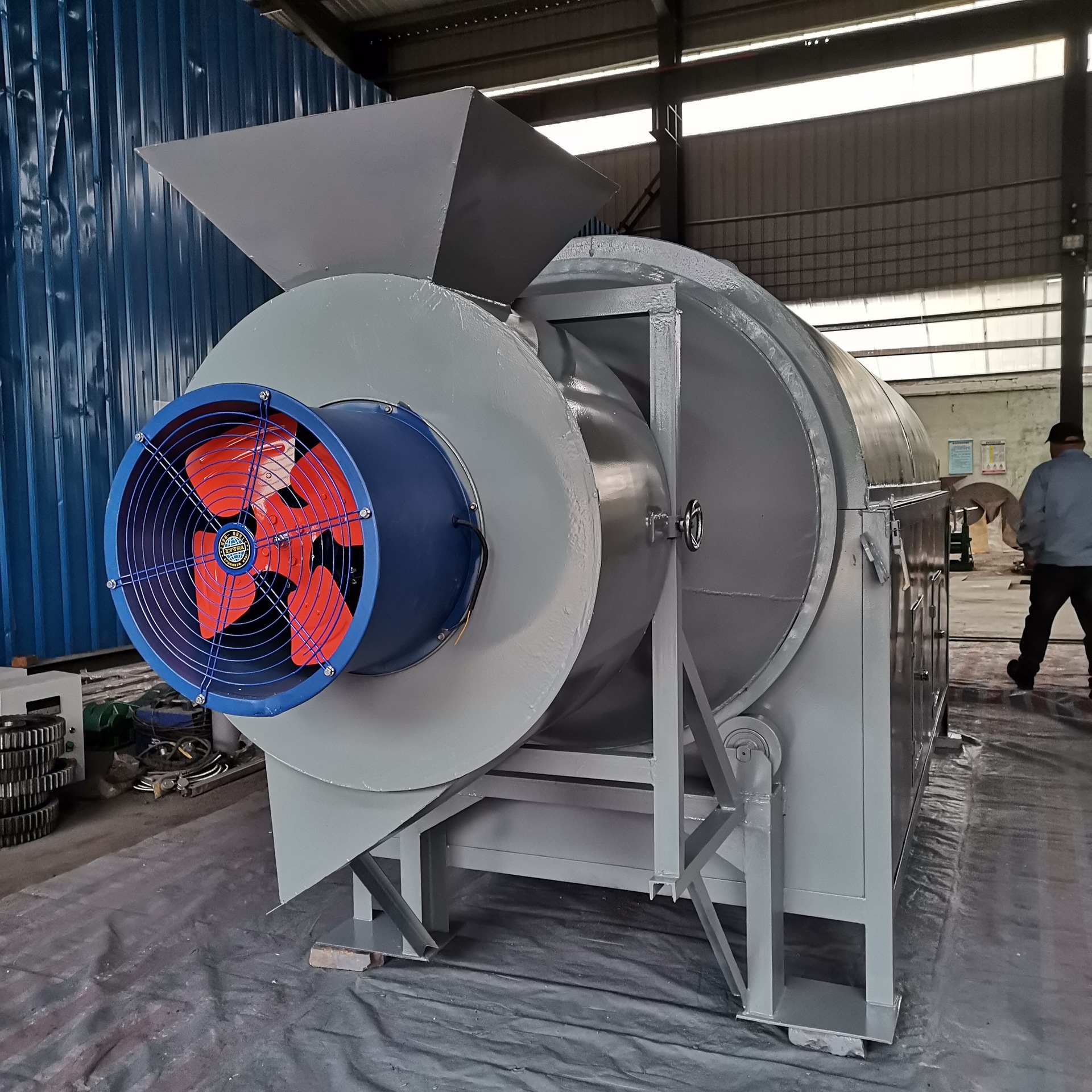 大料滚筒烘干机