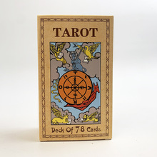 英文原版塔罗牌Tarot  deck of 78 cards带说明书12*7cm