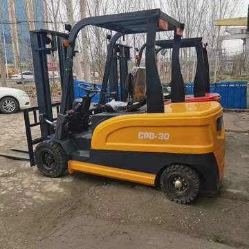 电动叉车 1吨2吨3吨四轮电动座驾式堆高车 新能源仓储搬运车-阿里巴巴