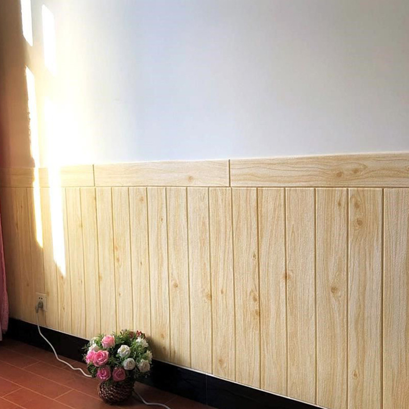 泡沫墙纸自粘墙贴3d立体墙裙客厅自贴壁纸家用防水防潮防霉背景墙