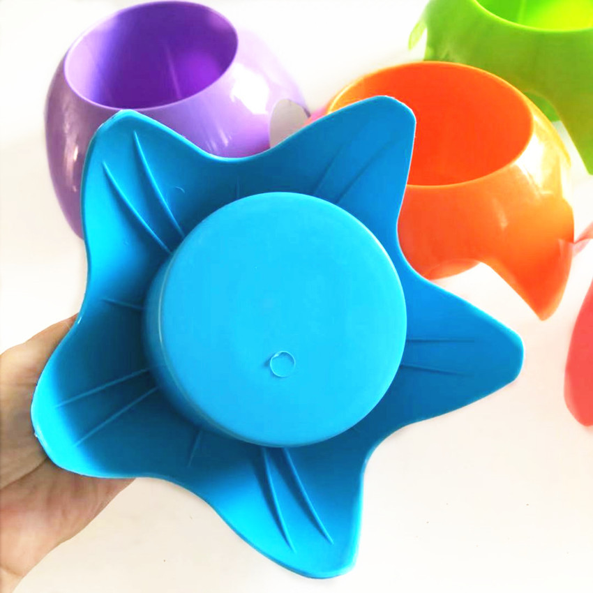 Beach Holder Plastic Beach Cup Saucer Beach Storage Tools Plastic Cup Outdoor Seaside Camping