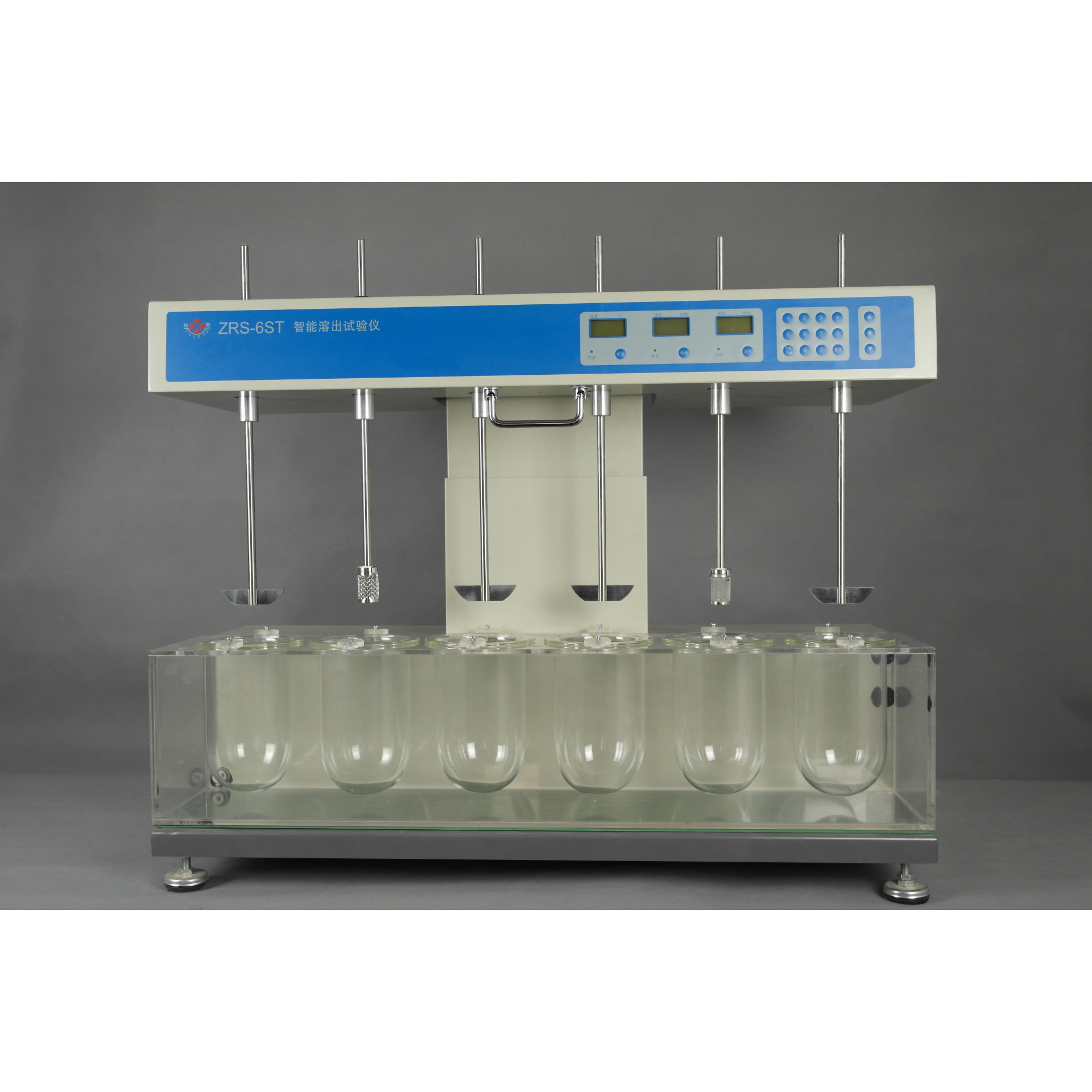 溶出试验仪 zrs-6st溶出度测试仪 六杯六杆智能升降并翻转 溶出仪