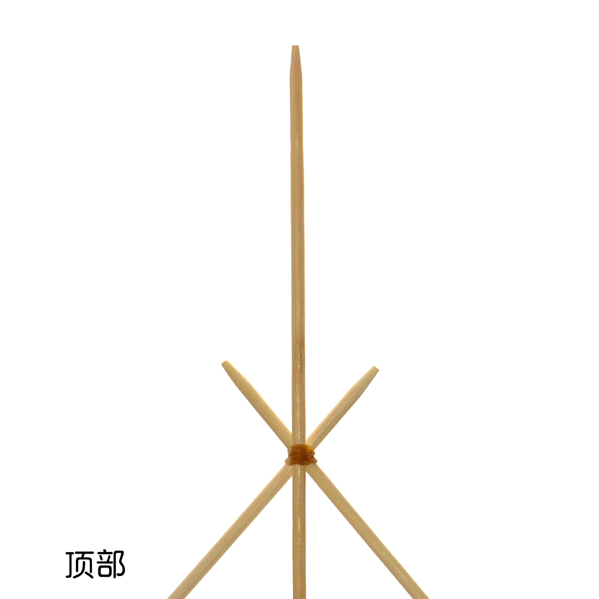 竹签陀螺科普器材diy力学重心平衡小陀螺科技小制作科学实验