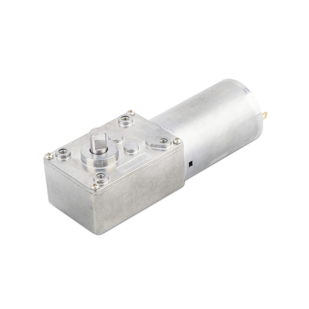 橡塑磁条胶芯换向器直流线圈电机370扁平方形减速箱尺寸性能定制