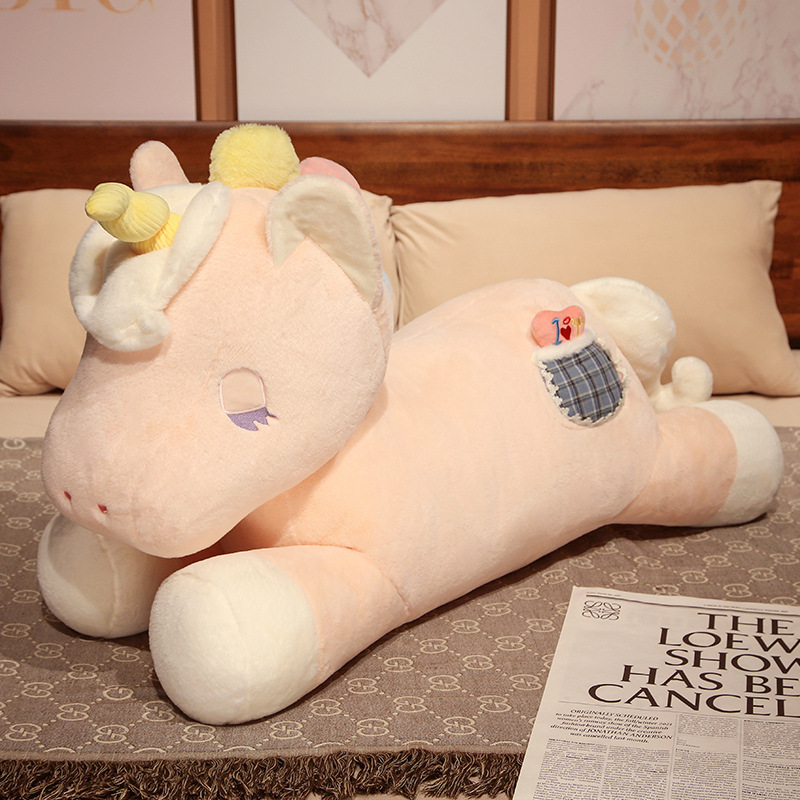 Plush Toys Wholesale Cute Dream Unicorn Doll Large Bed Pillow Doll Birthday Gift for Girls