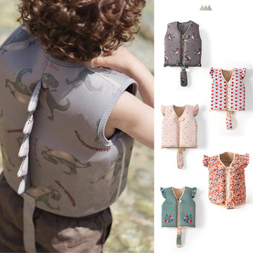 泳神 新款丹麦儿童浮力背心幼儿泳衣救生衣马甲男女宝宝游泳辅助