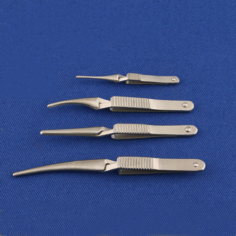 动脉血管夹夹临时阻断夹动脉止血不锈钢显微手术器械 医疗器械口-阿里