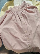 新中式国风刺绣粉色衬衫女装2024早春新款法式独特衬衣小衫上衣女
