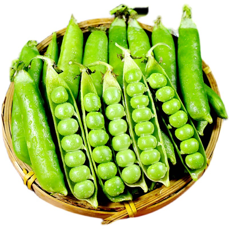 豌豆新鲜云南带壳青豆角粒农家蔬菜水果甜豆荚嫩5斤当季整箱包邮