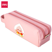 得力66899kakao笔袋多层大容量学生文具袋收纳铅笔袋