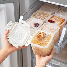 高汤冻汤分装盒子不漏汤盒冰箱冷冻专用速冻鸡汤食品级储存保鲜盒