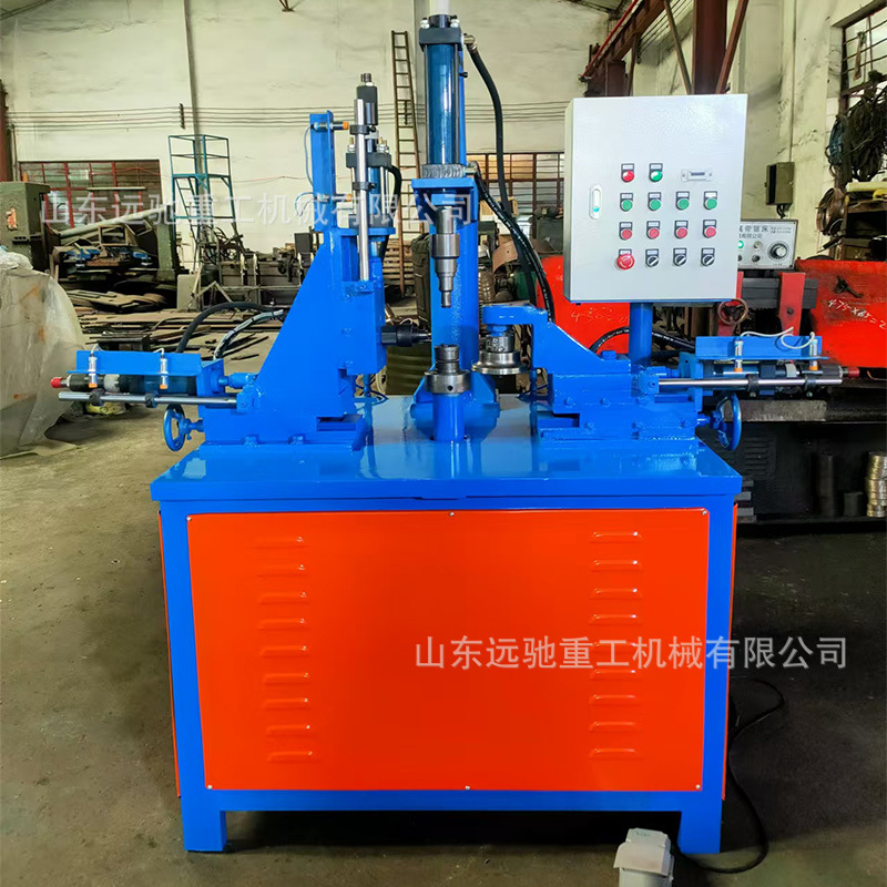金属盖子卷边机 金属铁桶容器翻边机 锅盖切边卷边机